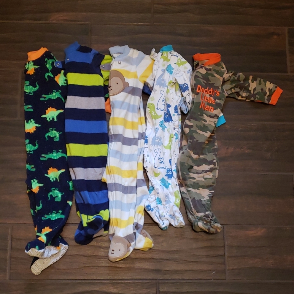Boy's 6-9 Month Footie Lot